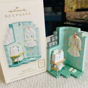 HALLMARK Barbie Spa Day Keepsake Ornament